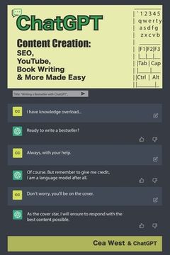 portada ChatGPT Content Creation: SEO, YouTube, Book Writing & More Made Easy