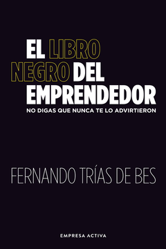portada LIBRO NEGRO DEL EMPRENDEDOR, EL (N ED) (MEX)
