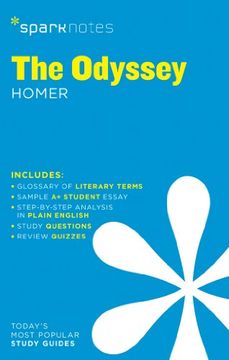portada The Odyssey Sparknotes Literature Guide (Sparknotes Literature Guide se) (en Inglés)