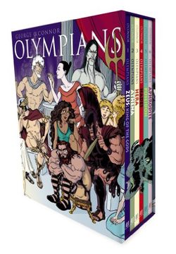 portada Olympians Boxed Set: Zeus, Athena, Hera, Hades, Poseidon & Aphrodite (en Inglés)