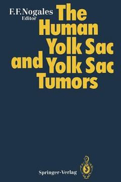 portada the human yolk sac and yolk sac tumors (en Inglés)