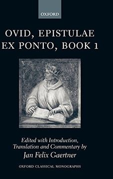 portada Ovid Epistulae ex Ponto, Book i: Bk. 1 (Oxford Classical Monographs) (en Inglés)
