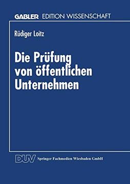 portada Die Prüfung von Öffentlichen Unternehmen (in German)
