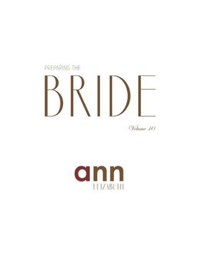 portada Preparing The Bride Volume 10 - Ann Elizabeth (en Inglés)