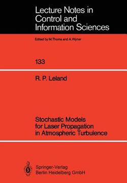 portada stochastic models for laser propagation in atmospheric turbulence