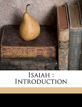 portada isaiah: introduction volume v.23:1 (en Inglés)