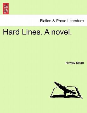 portada hard lines. a novel.