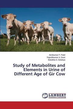 portada Study of Metabolites and Elements in Urine of Different Age of Gir Cow