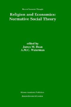 portada religion and economics: normative social theory (en Inglés)
