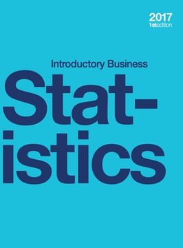 portada Introductory Business Statistics (hardcover, full color) (en Inglés)
