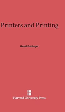 portada Printers and Printing (en Inglés)