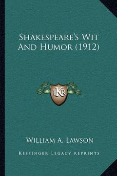 portada shakespeare's wit and humor (1912) (en Inglés)