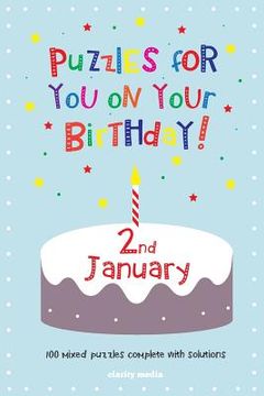 portada Puzzles for you on your Birthday - 2nd January (en Inglés)