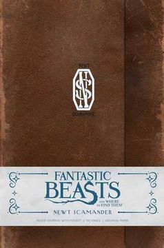 portada Fantastic Beasts and Where to Find Them: Newt Scamander Hardcover Ruled Journal (Insights Journals) 