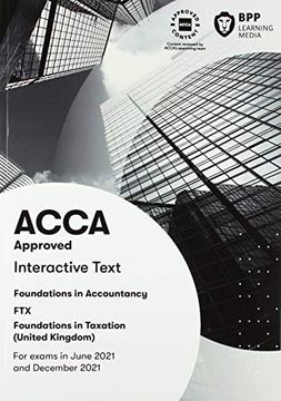 portada Fia Foundations in Taxation ftx Fa2020: Interactive Text (en Inglés)
