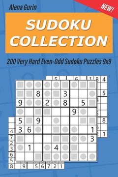 portada Sudoku Collection: 200 Very Hard Even-Odd Sudoku Puzzles 9x9 (en Inglés)