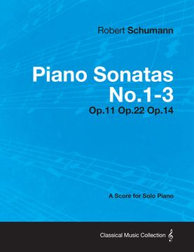 portada piano sonatas no.1-3 - a score for solo piano op.11 op.22 op.14 (en Inglés)