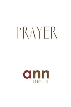 portada Prayer - Ann Elizabeth (in English)