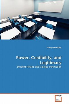 portada power, credibility, and legitimacy (en Inglés)