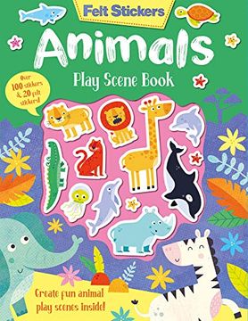 portada Elliot, k: Felt Stickers Animals Play Scene Book