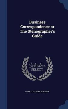 portada Business Correspondence or The Stenographer's Guide