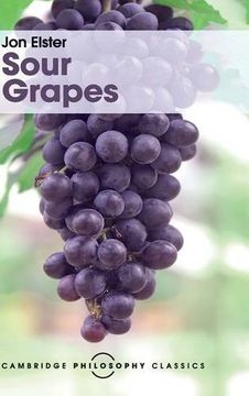 portada Sour Grapes (Cambridge Philosophy Classics) (in English)