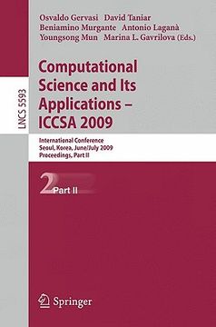 portada computational science and its applications iccsa 2009: international conference, seoul, korea, june 29--july 2, 2009, proceedings, part ii (en Inglés)
