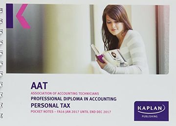 portada AAT Personal Tax FA2016 - Pocket Notes (Aat Pocket Notes Aq2016)