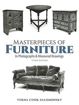 portada Masterpieces of Furniture in Photographs and Measured Drawings: Third Edition (en Inglés)
