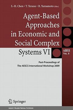 portada agent-based approaches in economic and social complex systems vi