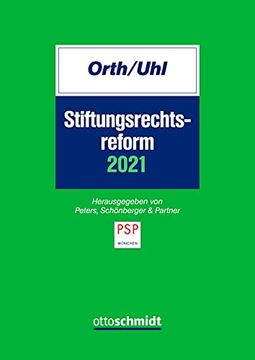 portada Stiftungsrechtsreform 2021 (en Alemán)