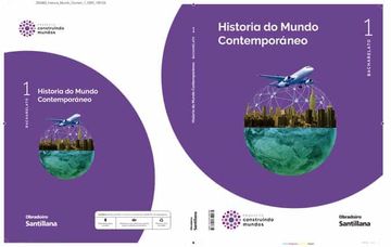 portada Historia do Mundo Contemporaneo 1º Bacharelato Galicia ed 2022 (en Gallego)