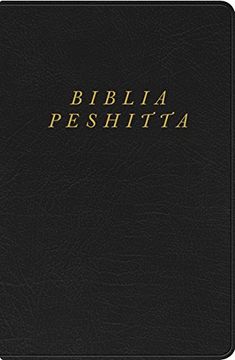 portada Biblia Peshitta, Negro Imitación Piel con Índice: Revisada y Aumentada