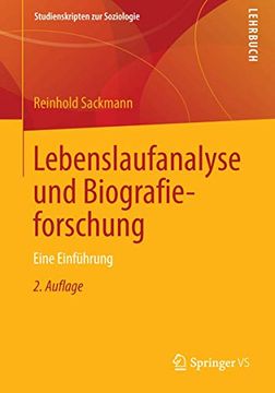 portada Lebenslaufanalyse und Biografieforschung: Eine Einführung (in German)