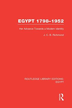 portada Egypt, 1798-1952 (Rle Egypt) (in English)