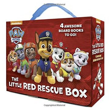 portada The Little red Rescue box (Paw Patrol) (in English)