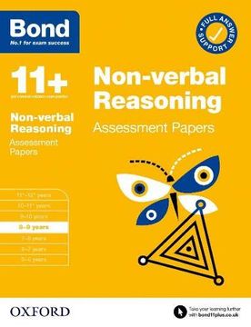 portada Bond 11+: Bond 11+ Non-Verbal Reasoning Assessment Papers 8-9 Years (Bond: Assessment Papers) (en Inglés)