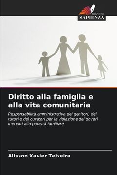 portada Diritto alla famiglia e alla vita comunitaria (en Italiano)