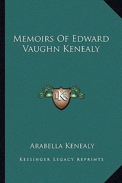 portada memoirs of edward vaughn kenealy (en Inglés)