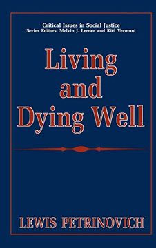 portada Living and Dying Well (in English)