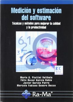 portada Medición y Estimación del Software: Técnicas y Métodos Para Mejorar la Calidad y la Productividad (in Spanish)
