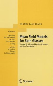 portada mean field models for spin glasses