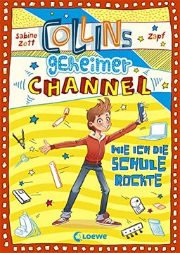 portada Collins Geheimer Channel - wie ich die Schule Rockte: Comic-Roman (en Alemán)