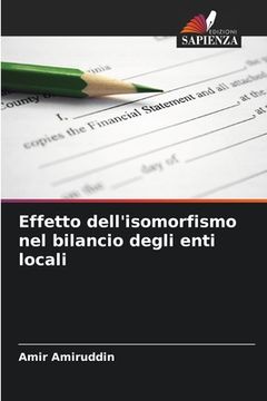 portada Effetto dell'isomorfismo nel bilancio degli enti locali (en Italiano)