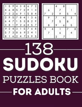 portada Sudoku Puzzles Book for Adults (en Inglés)