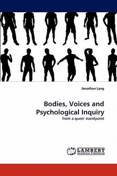 portada bodies, voices and psychological inquiry (en Inglés)