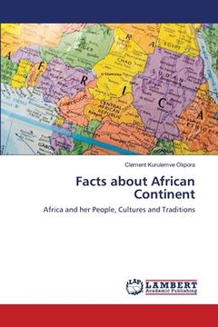 portada Facts about African Continent (en Inglés)