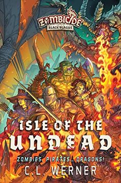 portada Isle of the Undead: A Zombicide Black Plague Novel (en Inglés)