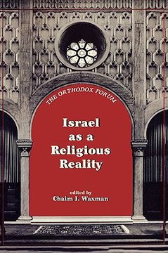 portada israel as a religious reality (en Inglés)