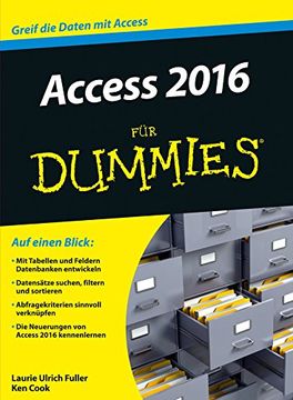 portada Access 2016 für Dummies (en Alemán)